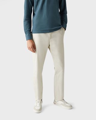 Men's Cotton Gabardine Chino Trousers