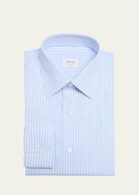 Men's Cotton Giza 45 Stripe Dress Shirt