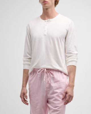 Men's Cotton-Modal Henley T-Shirt