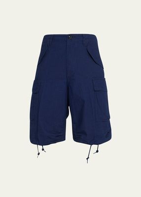 Men's Cotton Ripstop Cargo Shorts