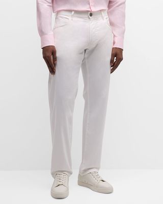Men's Cotton-Silk Stretch Pants