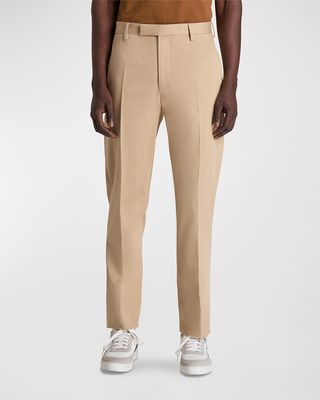 Men's Cotton-Stretch Chino Trousers