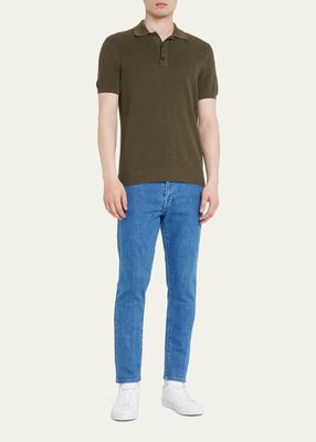 Men's Cotton-Stretch Slim Fit Jeans