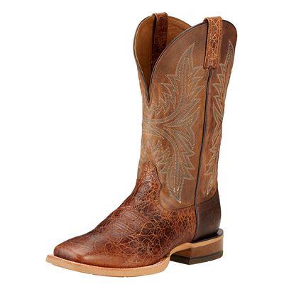 Men's Cowhand Western Boots in Adobe Clay Leather