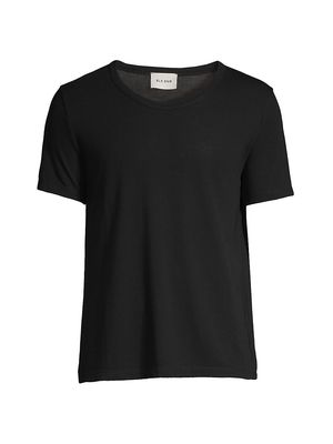Men's Crewneck Short-Sleeve T-Shirt - Black - Size Small - Black - Size Small