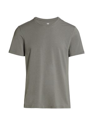 Men's Crewneck T-Shirt - Dawn Grey - Size Small - Dawn Grey - Size Small