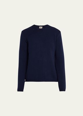 Men's Crewneck Wool/Alpaca Sweater
