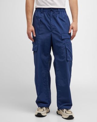 Men's Crinkled Nylon Pants