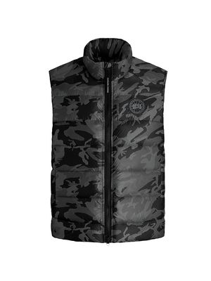 Men's Crofton Camo Vest - Black Classic Camo - Size XXL