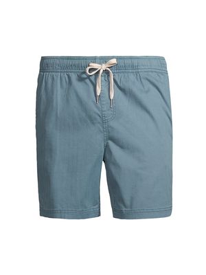 Men's Cruz Drawcord Shorts - Copen Blue - Size Medium