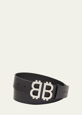 Men's Crypto BB Leather Belt
