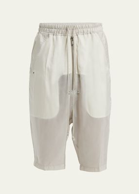 Men's Cupro Sheer Bela Pod Shorts