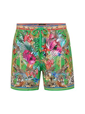 Men's Curious Silk Swim Shorts - Curious - Size Small - Curious - Size Small