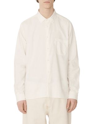 Men's Curtis Long-Sleeve Shirt - White - Size Small - White - Size Small