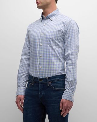 Men's Cutler Crown Lite Cotton-Stretch Sport Shirt