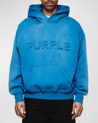 Men's Cutout Wordmark Hoodie