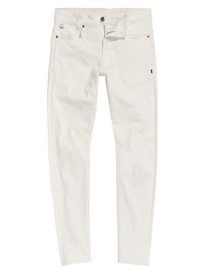 Men's D-Staq 3D Slim-Fit Jeans - White Gold - Size 30