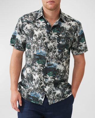 Men's Dakota Street Tropical Sport Shirt