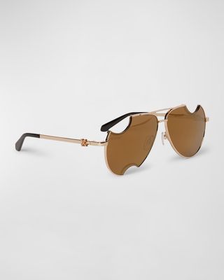 Men's Dallas Meteor Metal Aviator Sunglasses