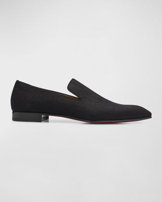Men's Dandelion Laine Denim Red-Sole Loafers