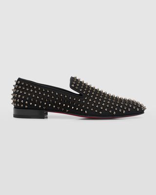 Men's Dandelion Spikes Red-Sole Loafers