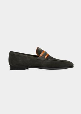 Men's Daniel Bicolor Leather Loafers