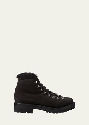 Men's Darrow Shearling-Lined Hiking Boots