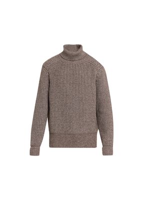 Men's Dolcevita Cotton-Wool Turtleneck Sweater