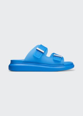 Men's Double Band Rubber Slides