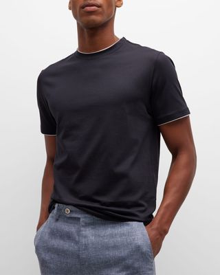 Men's Double Collar T-Shirt