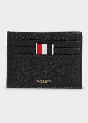 Men's Double-Sided Leather Card Holder