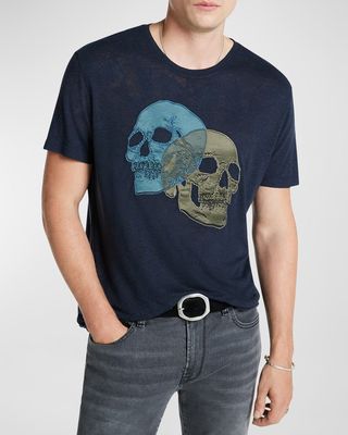 Men's Double Skull T-Shirt