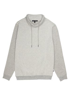 Men's Downton Knit Hoodie - Light Grey - Size Small - Light Grey - Size Small