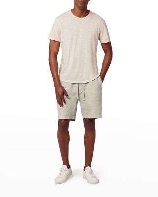 Men's Drawstring Linen Shorts
