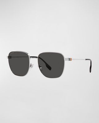 Men's Drew Square Metal Sunglasses
