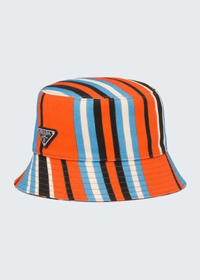 Men's Drill Logo Bucket Hat