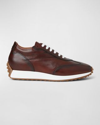 Men's Duccio Leather Running Sneakers