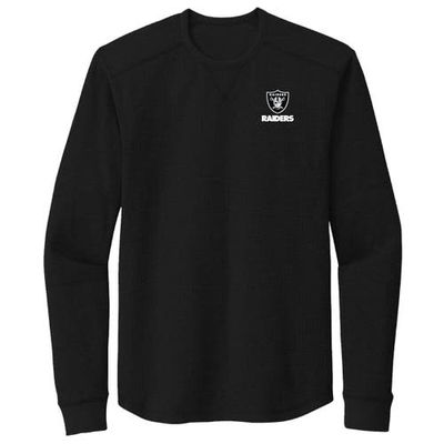 Men's Dunbrooke Black Las Vegas Raiders Cavalier Long Sleeve T-Shirt