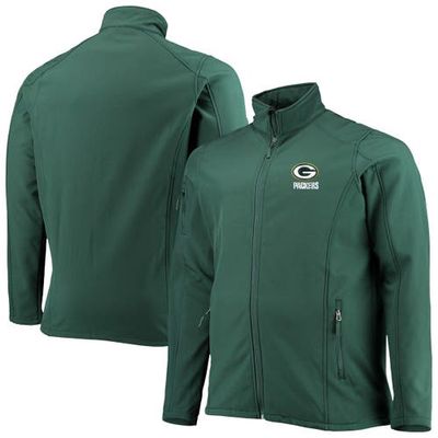 Men's Dunbrooke Green Green Bay Packers Big & Tall Sonoma Softshell Full-Zip Jacket