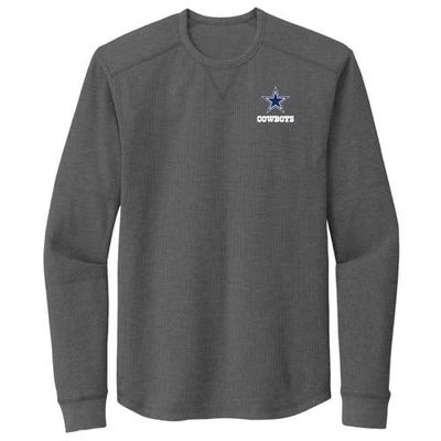 Men's Dunbrooke Heather Gray Dallas Cowboys Cavalier Long Sleeve T-Shirt