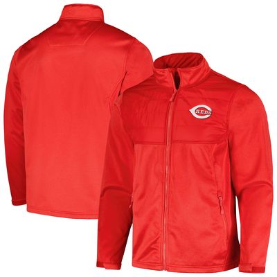 Men's Dunbrooke Heather Red Cincinnati Reds Explorer Full-Zip Jacket
