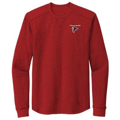 Men's Dunbrooke Red Atlanta Falcons Cavalier Long Sleeve T-Shirt