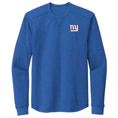 Men's Dunbrooke Royal New York Giants Cavalier Long Sleeve T-Shirt