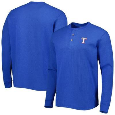 Men's Dunbrooke Texas Rangers Royal Maverick Long Sleeve T-Shirt