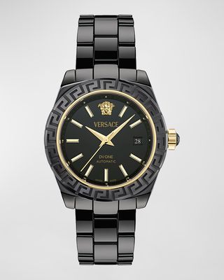 Men's DV One Automatic Ceramic Bracelet Watch, 40mm