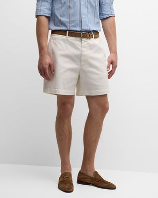 Men's Dyed Denim Bermuda Shorts