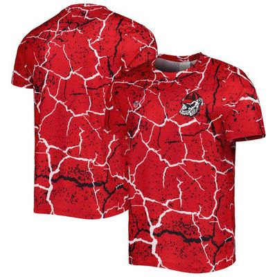 Men's Dyme Lyfe Red Georgia Bulldogs Storm T-Shirt