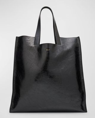 Men's Easy Calf Leather Tote Bag