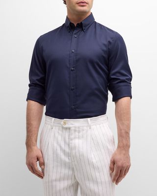 Men's Easy Fit Cotton Sport Shirt