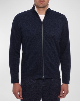 Men's Eclipse Sherpa-Lined Full-Zip Knit Sweater